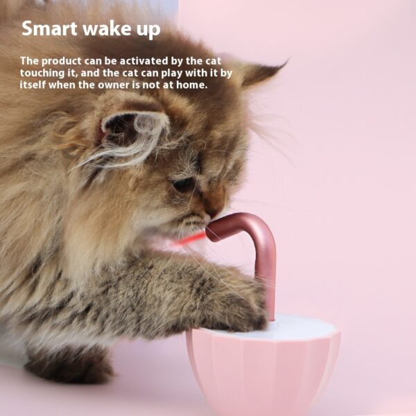 Cat Umbrella Laser Toy Interactive Kitten Automatic Pet Toy Smart Game Active For Pets Electric Intelligent USB Charging - Image 4