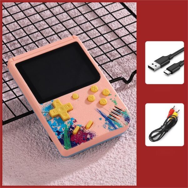 Pocket Handheld Game Console Built-in 500 Classic Game - Image 5