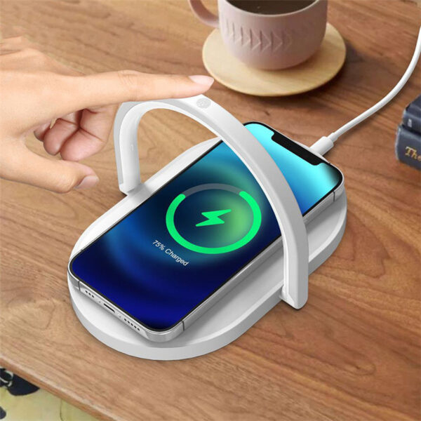 Light-emitting Portable 15W Dimming Small Desk Lamp Mobile Foldable - Image 4