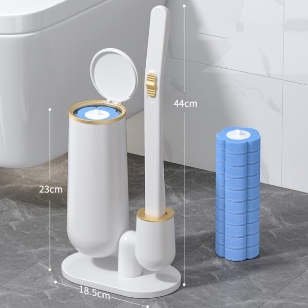 Disposable Toilet Brush No Dead Corner Toilet Brush Disposable Household Toilet - Image 6