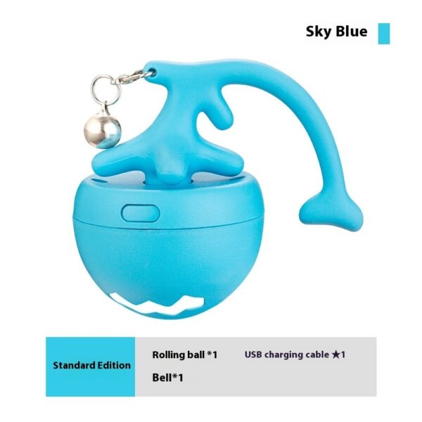 Smart Interactive Cat Toy Ball USB Rechargeable Moving Rolling Ball USB Rechargeable Ball Smart Moving Pets Toy Self-Play Pet Products - Image 8