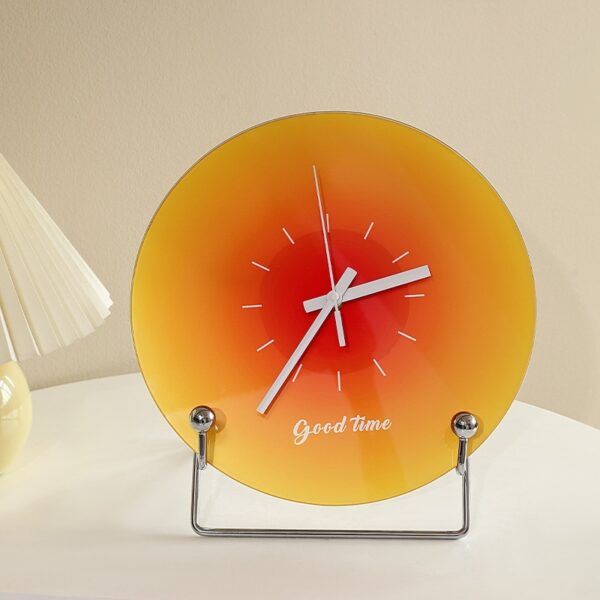 Light Luxury Desk Clock Table Living Room - Image 2