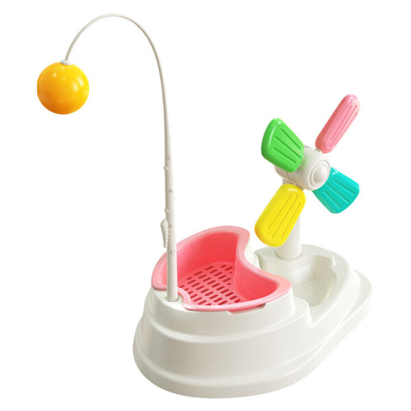 Windmill Funny Cat Stick Toy Desktop Grass Box Pet Toys - Image 8