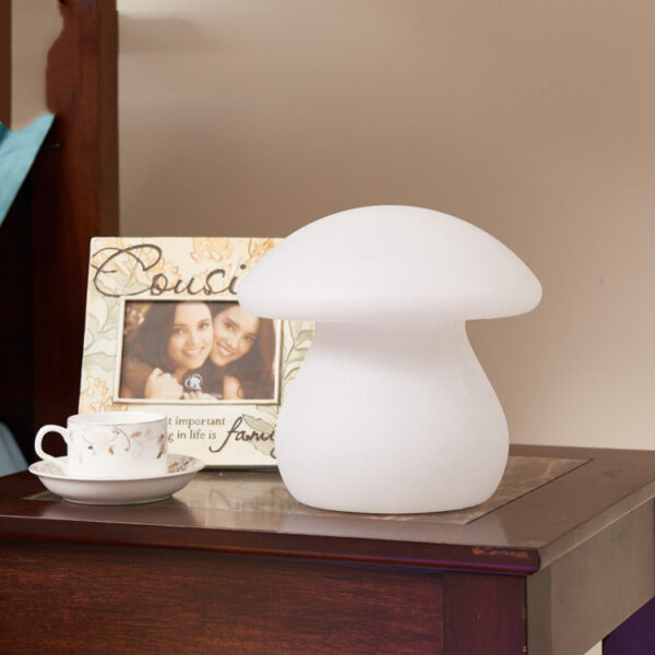 LED Night Light Remote Control Rechargeable Desk Lamp Waterproof Mushroom Lamp - Image 3