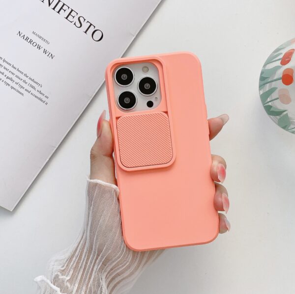 Sliding Window Sliding Cover Silicone Mobile Phone Protective Case - Image 3