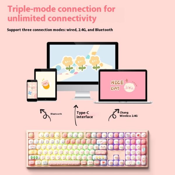 Three-Model E-sports Office Universal Mechanical Keyboard - Image 4