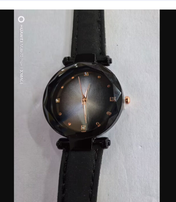 Rose Gold Women Watches Fashion Diamond Ladies Starry Sky Magnet Watch Waterproof Female Wristwatch - Image 8