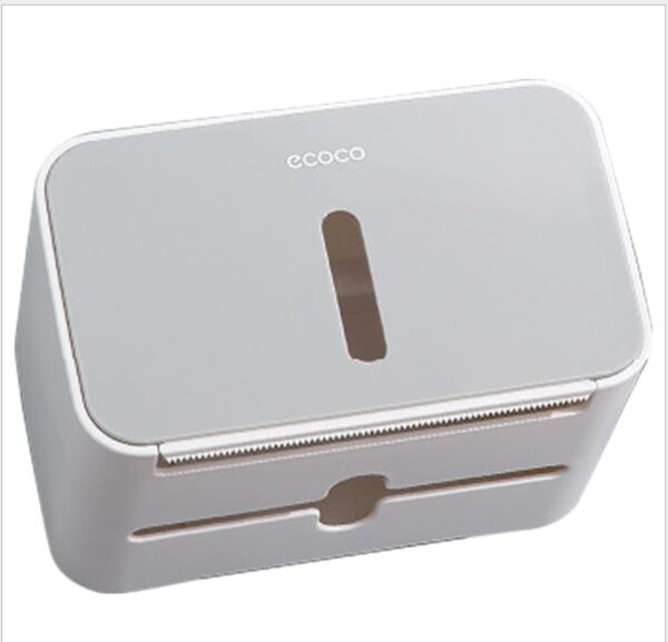 Waterproof Toilet Paper Holder - Stylish & Dry Bathroom Solution - Image 2