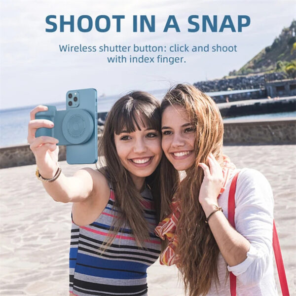 3 In 1 Intelligent Grip Anti-shake Multifunctional Phone Holder Magnetic Camera Handle Camera Bracket - Image 3