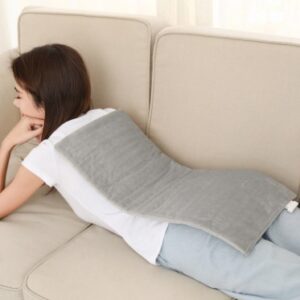 Washable Electric Blanket Heating Pad 110V for Back Pain Relief Auto Off Body Warmer US Plug