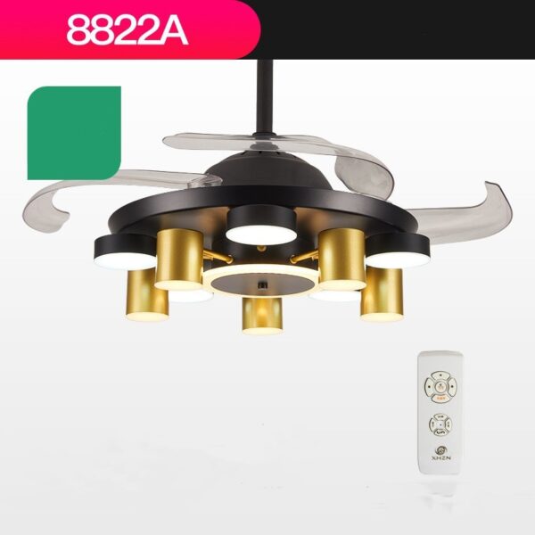 American Fan Lamp Dining Living Room Bedroom Postmodern - Image 2