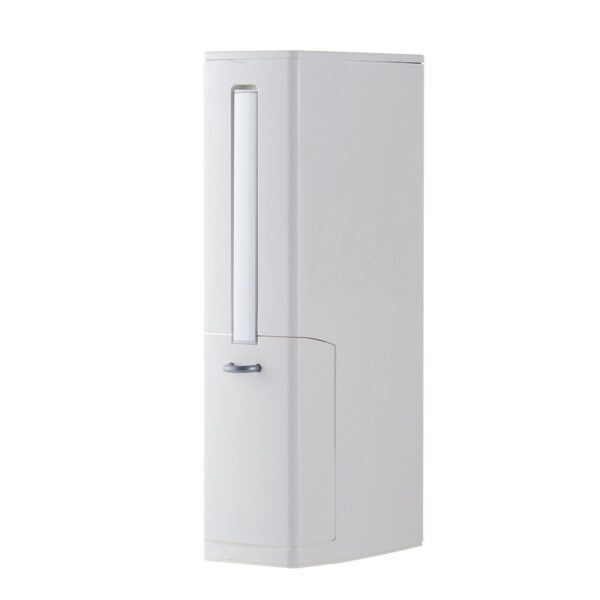 Elegant Bathroom Toilet Brush & Trash Can Set in 2 Colors - Image 2