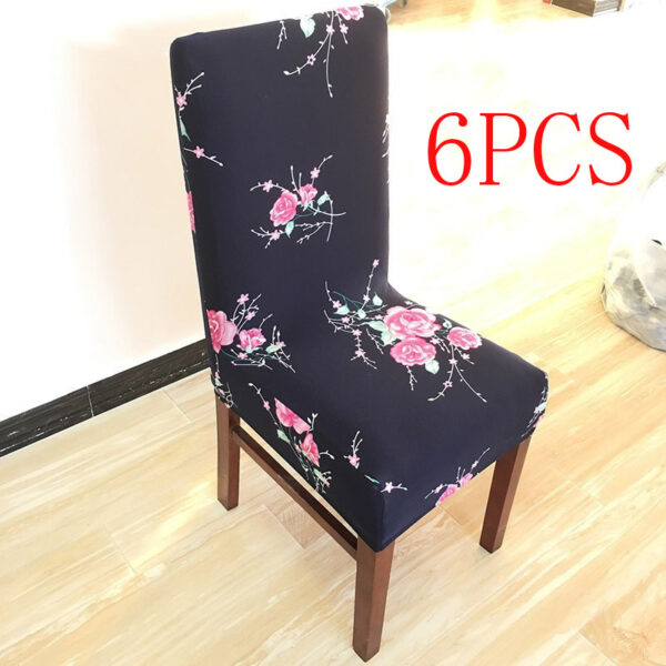 Stretch Elastic Chair Covers For Wedding Dining Room Office Banquet Housse De Chaise Chair Cover - Image 9