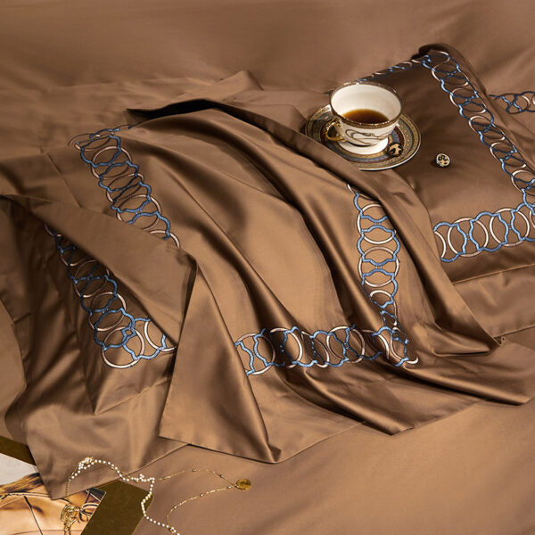 120 Pillow Cotton Four Piece Luxury Pure Cotton Duvet Cover - Image 2