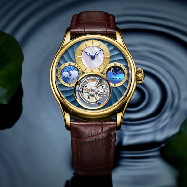 Hollow automatic men's business mechanical watch - Image 5