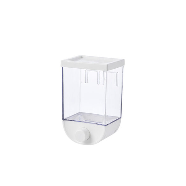 Kitchen Food Storage Easy Press Container Cereal Dispenser Wall Mounted Food Storage Box - Image 8