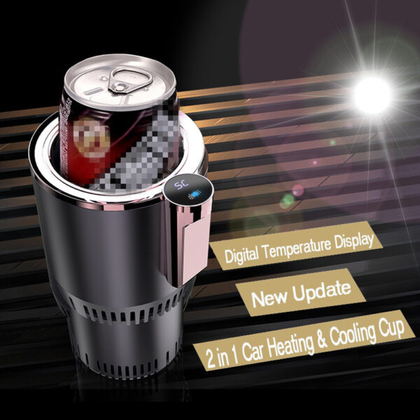 Intelligent Car Cup Warmer Cooler 2 in 1 with Smart Digital Display - Image 8