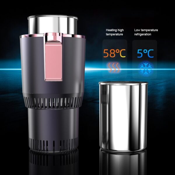 Intelligent Car Cup Warmer Cooler 2 in 1 with Smart Digital Display - Image 2