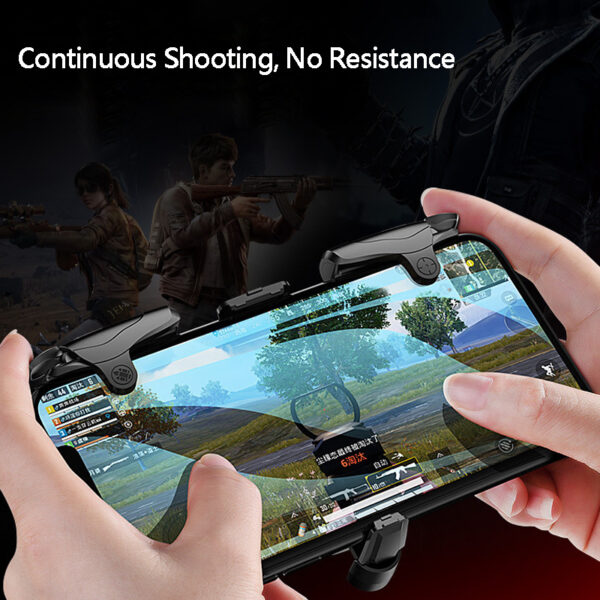 Gamepad Joystick Alloy Mobile Gamepad Button Shooter Controller - Image 4