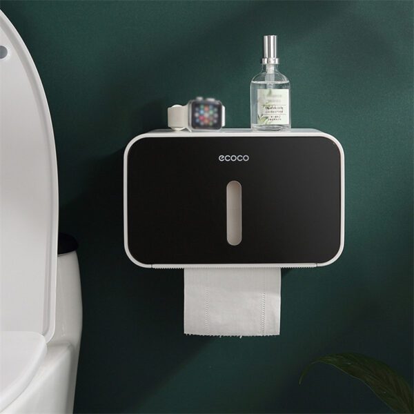 Waterproof Toilet Paper Holder - Stylish & Dry Bathroom Solution - Image 6