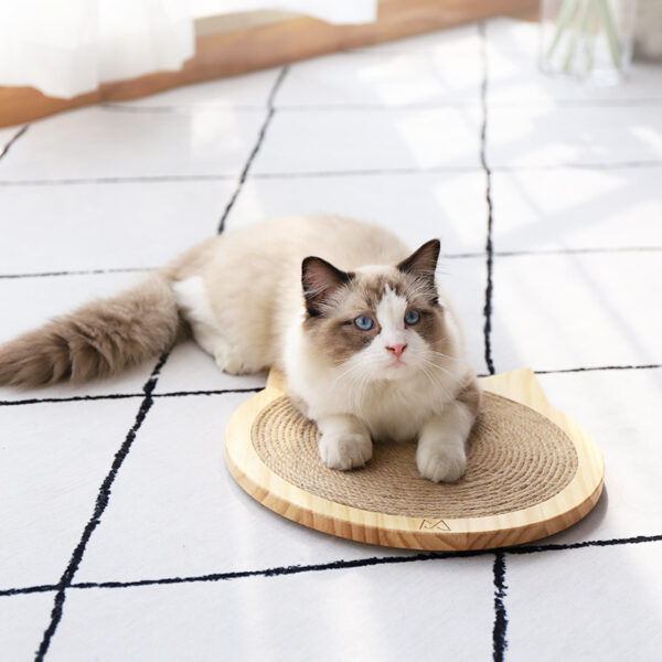 Cat Scratcher Board Scratching Post Mat Wall Mounted Scratcher Pad with Suction Cup Toy Cat Claws Care Toys - Image 6