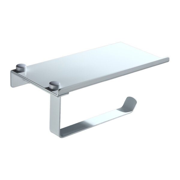 304 stainless steel phone towel rack toilet paper holder bathroom accessories creative tissue box thickening - Image 7