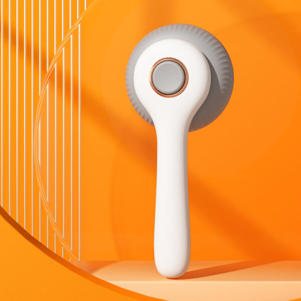Pet Grooming Brush For Cats And Dogs Massage Self-Cleaning Slicker Comb Cat Grooming Supplies Removing Tangled Hair Loose Fur - Image 3