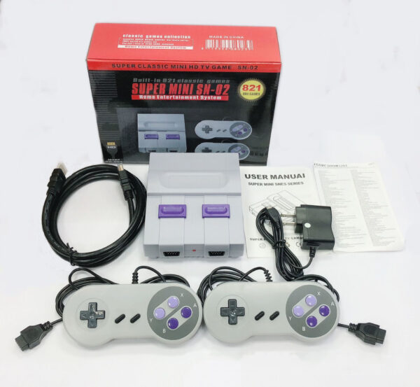 FC Red And White Classic TV Game Console - Image 4