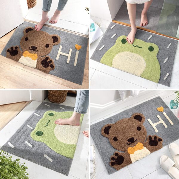 Toilet Toilet Door Non-slip Mat Toilet Door - Image 4