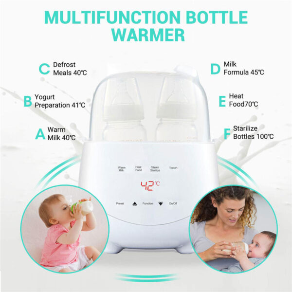 English Version of Baby Bottle Warmer and Bottle Sterilizer - Image 5