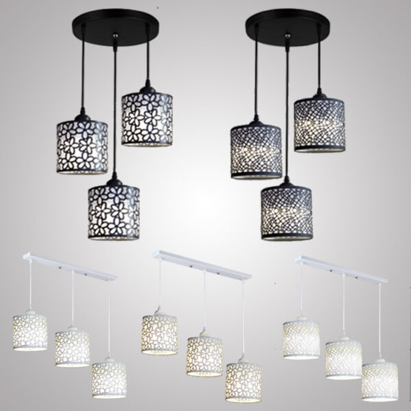 Chandelier Three Creative Personality Bar Counter Dining Room Restaurant Art Dining Chandelier - Image 3