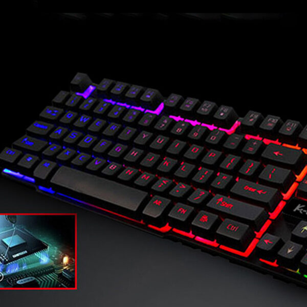 Office Home Wired USB Gaming Keyboard - Image 2