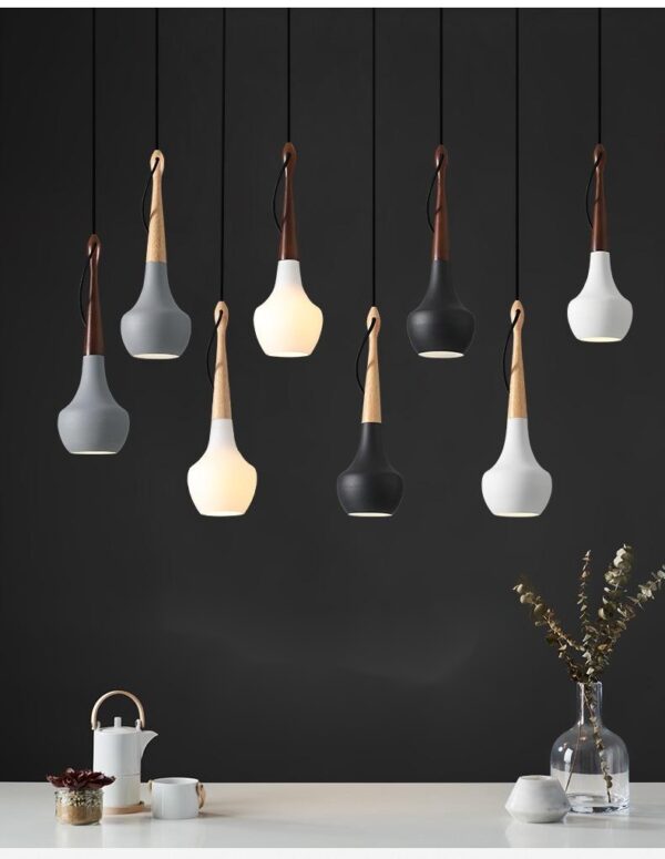 Postmodern Minimalist Dining Room Chandelier - Image 3