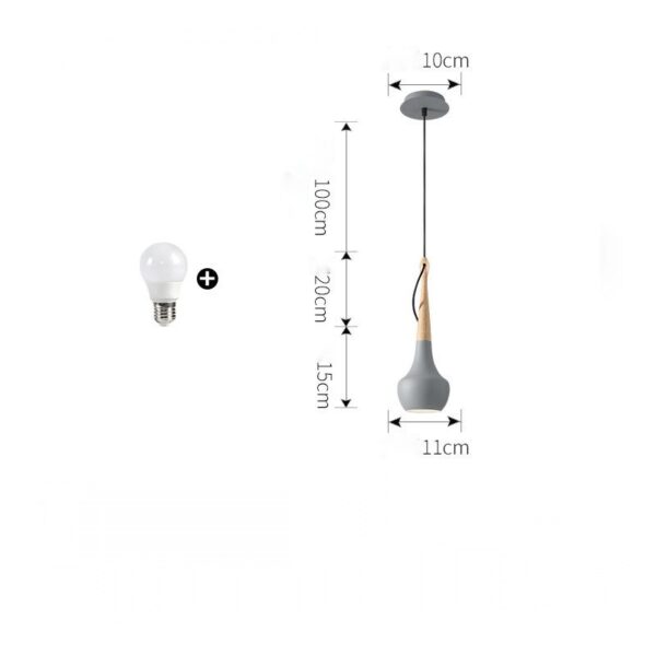 Postmodern Minimalist Dining Room Chandelier - Image 6
