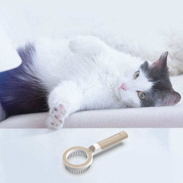 Magnifying Glass Cat Comb Epilator Hair Removal Comb - Image 5
