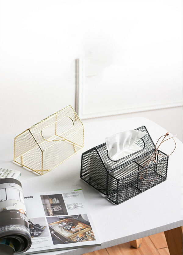 Light Luxury Pumping Box Creative Living Room Dining Table Storage Decoration - Image 9