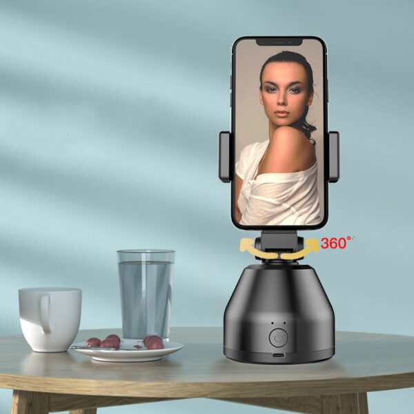 360-Degree Object Tracking Bracket Smart Phone Live Broadcast PTZ Face Recognition New Mobile Phone Live Broadcast Bracket - Image 5