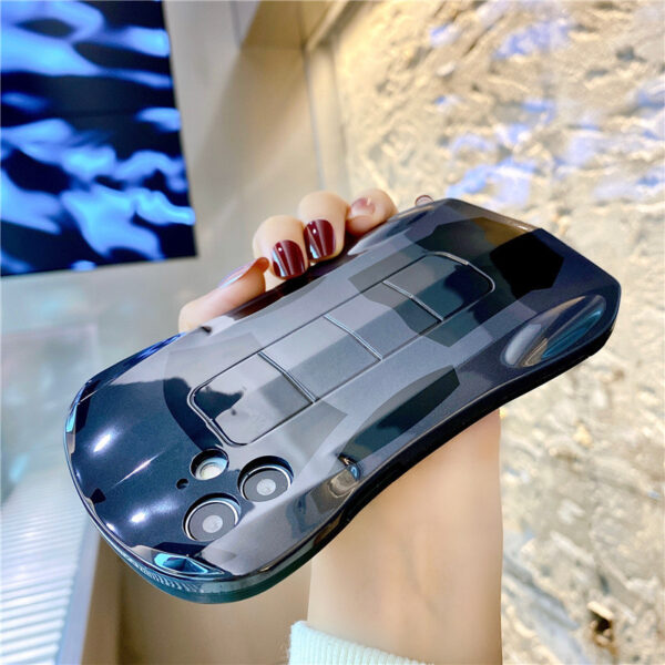 Compatible with Apple , Creative Sports Car Anti-Fall Mobile Phone Case For Protective CoverSilicone Soft Shell  Trendy - Image 6