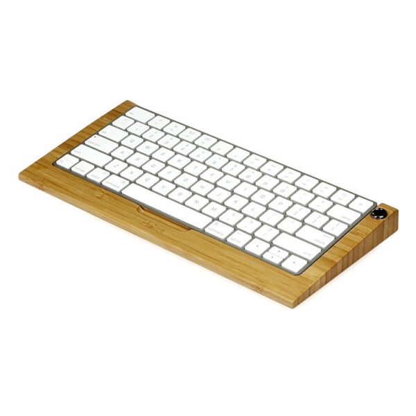 Apple Bluetooth Keyboard Carrier 2 Generation Bluetooth Keyboard Wooden Bluetooth Keyboard Support Computer Keyboard Rack - Image 3