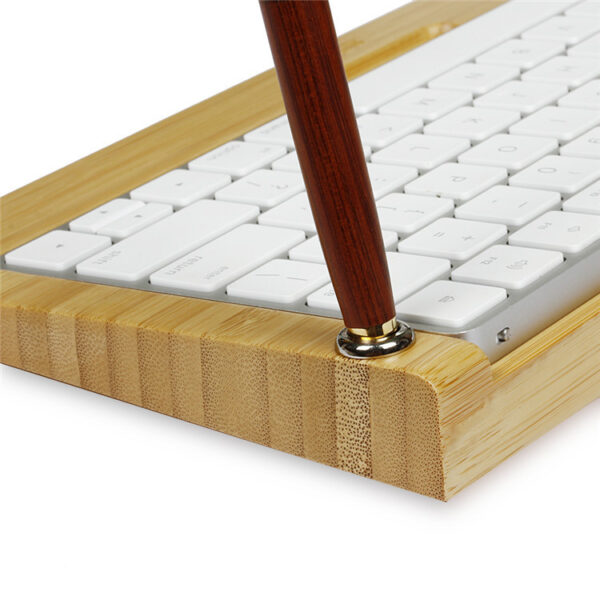 Apple Bluetooth Keyboard Carrier 2 Generation Bluetooth Keyboard Wooden Bluetooth Keyboard Support Computer Keyboard Rack - Image 5