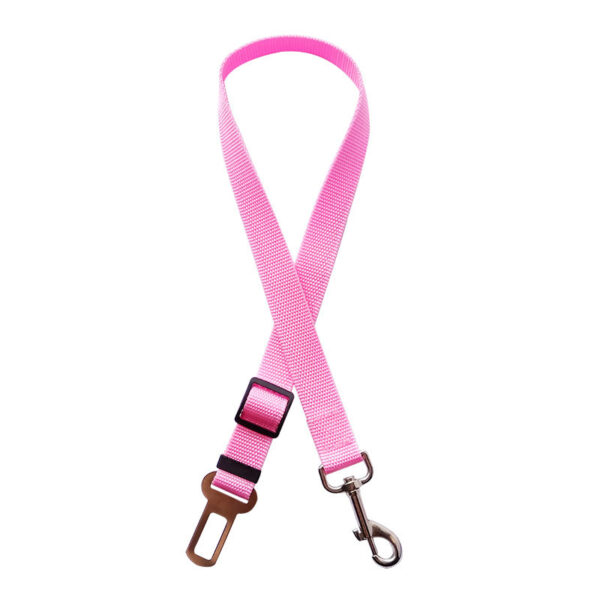 Adjustable Pet Cat Dog Car Seat Belt Pet Seat Vehicle Dog Harness Lead Clip Safety Lever Traction Dog Collars Dogs Accessoires Pets Products - Image 5