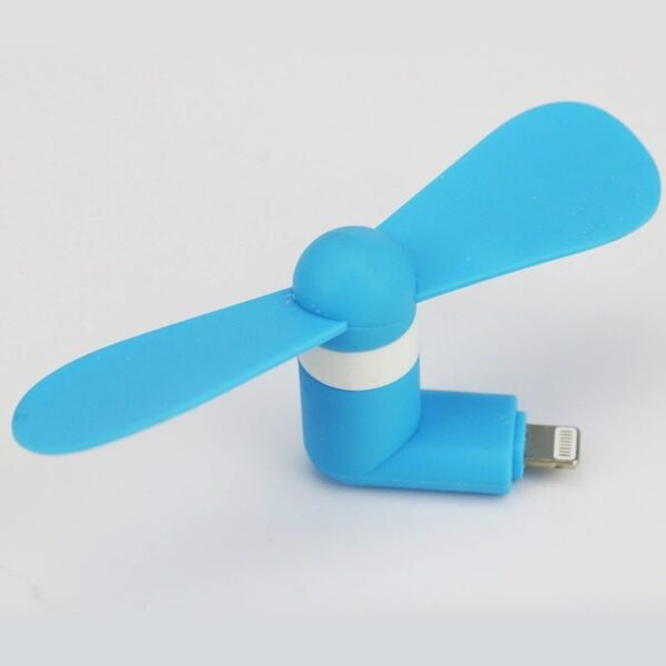 Compatible with Apple , Mobile Phone Mini Fan Android Portable Mobile Phone Mini Fan - Image 4