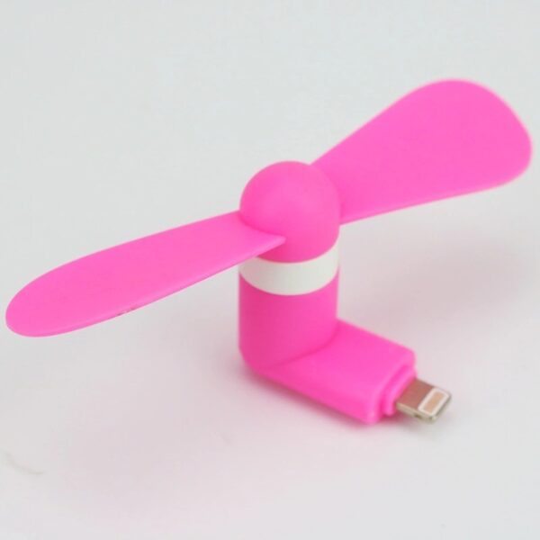 Compatible with Apple , Mobile Phone Mini Fan Android Portable Mobile Phone Mini Fan - Image 6