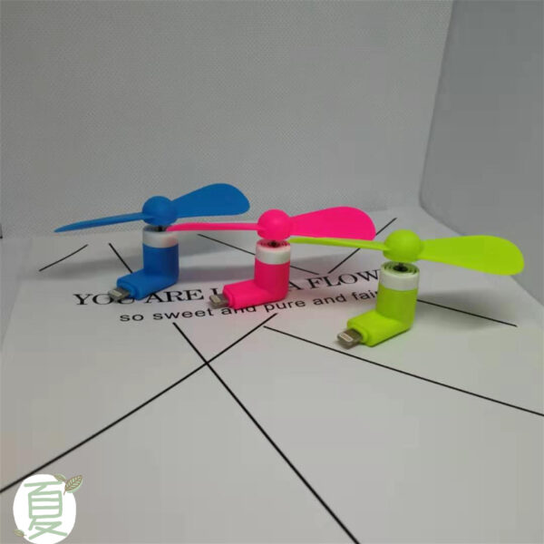 Compatible with Apple , Mobile Phone Mini Fan Android Portable Mobile Phone Mini Fan - Image 9