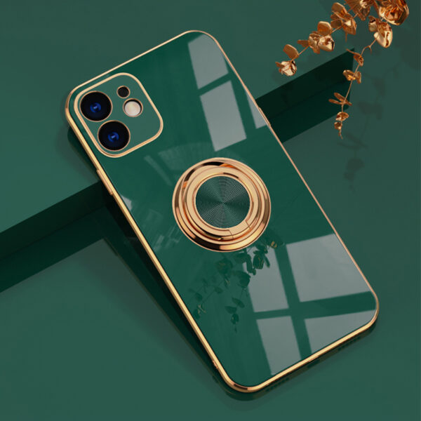 Electroplating Car Magnetic Mobile Phone Case - Image 2