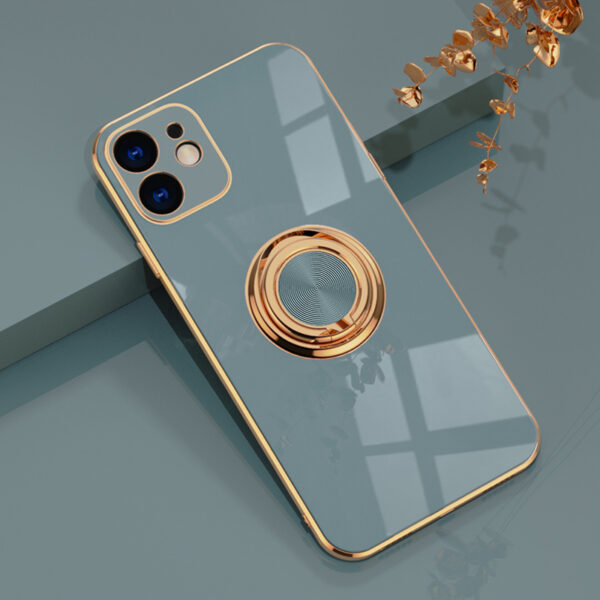 Electroplating Car Magnetic Mobile Phone Case - Image 6