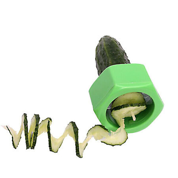 Kitchen Gadgets Spiral Knife Vegetable Cutter Kitchen Fixture Cucumber Slicer - Image 3
