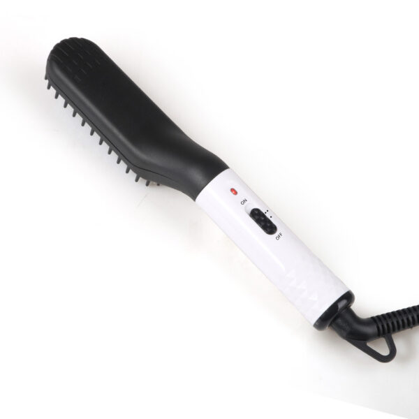 Multifunctional Hair Straightener Hair Comb Brush Men Beard Straightener Straightening - Image 3