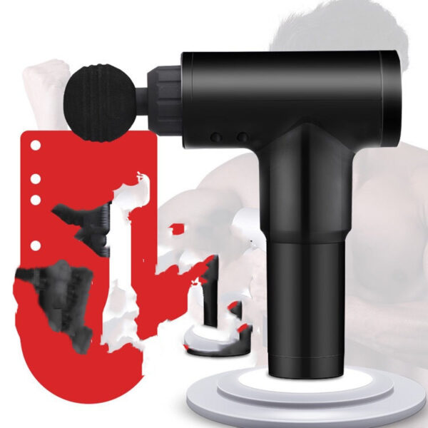 Electric Massage Gun Muscle Relaxation Massager Portable Fitness Equipment Impact Gun Fascia Gun - Image 3