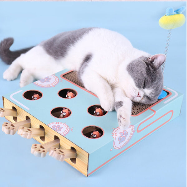 Cat Toy Teaser Whack-A-Mole Toy - Image 3